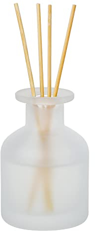 Mokylor Bottiglia Vuota con Diffusore in Vetro, Bottiglie di Vetro Bottiglie Decorative Vasi Vuoti Trasparente Fai da Te Fragranza Diffusore a Lamella Bottiglia di Stoccaggio per Home Office(#1)