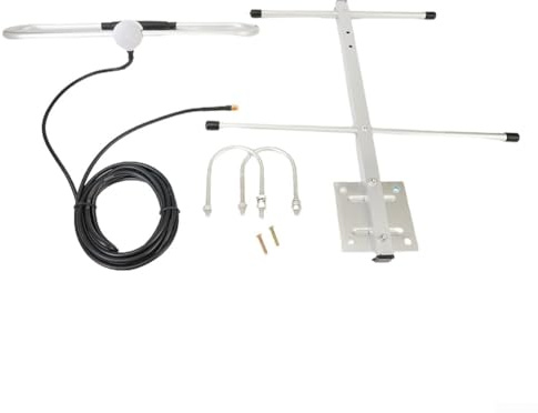 DAZZLEEX 1 kit d'antenne, 433 MHz 3 unités 433 antenne directionnelle antenne extérieure pour une communication longue distance