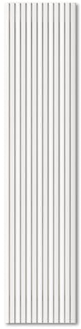 KAISER plastic® Akustikpaneele | Farbe: weiß | Wandpaneele in verschiedenen Formaten | Deko Wohnzimmer | Wanddeko in Pastellfarbe | Akustik Paneele Wand | Lamellenwand (150 x 40 cm - 1STK.)