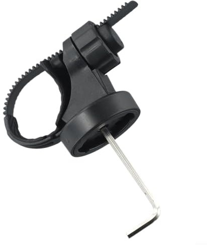 CWOQOCW Verstellbare Fahrrad-Frontlicht-Halterung, Lenker, Fahrradcomputer, erweiterte Halterung, Taschenlampe, Handyhalter für Fahrrad, Schwarz, A64RXMI0FTKF7V490PN3DJ9H916