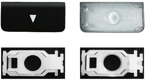 CTBDZ Tecla de flecha abajo, arriba, izquierda, derecha con bisagras de repuesto para Mac Book Pro A2141 A2251 A2289 A2179 A2337 A2338 A2442 A2485 A2681(M1 M2) (bajo)