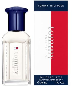 Tommy Hilfiger – Eau de Toilette Tommy Forever 30 ml – Parfum Homme – Fragrance Fougère Boisé Aromatique – Notes Hespéridées et Boisées – Flacon en Verre Transparent