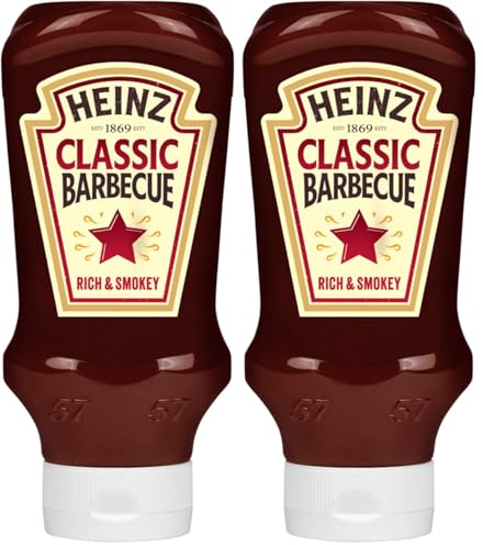 Heinz Classic BBQ Sauce 665 g (Pack of 2)
