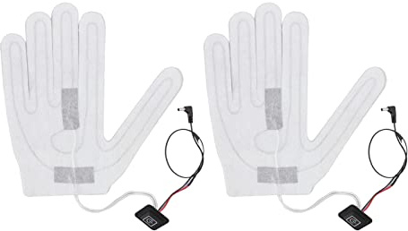Segrehy Beheizbare Handschuhe Pads 2 Stück, mit 3 Temperaturstufen Ultraweiche Heizpads für Ski, Snowboard, Radfahren, Wandern, Ideal für Winter Outdoor Aktivitäten