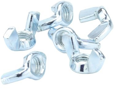 M10 (10mm) Wing Nut - BZP Steel (Pack of 10)