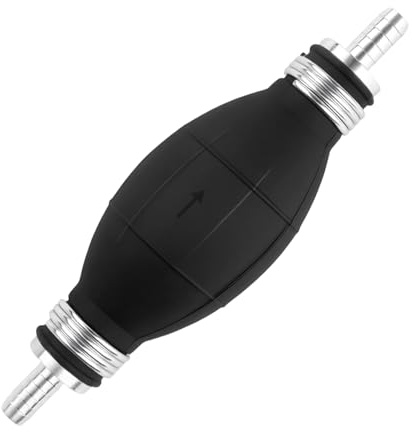 Bomba de Mano de Gasolina, Pera de Arranque 8mm para Auto y Barco | Bomba de Agua Manual para Transferencia de Combustible Diesel, Gas, Agua y Líquidos para Automóviles, Barco y Cortadora