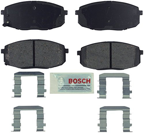 BOSCH BE1397H Blue Ceramic Disc Brake Pad Set with Hardware - Front