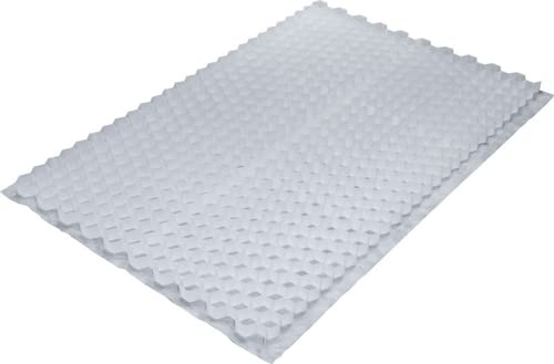 Rasengittersteine - Gravel-Fix-Pro - Kunststoff Weiß - 80x120cm - 0,96m²