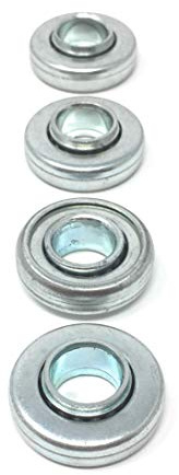 Rolladen Kugellager LO28, 28mm / 12mm, 4 Stück | Langlebig, Für Rollladen Kugellager 28/12, LO 28, 4 Stück, Walzenkapsel
