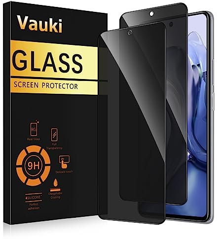 Vauki 2 Pezzi Privacy Vetro Temperato per Xiaomi 11T Pro 5G, Pellicola Protettiva Anti-Spy, Durezza 9H, Anti-Graffio, Senza Bolle, Schermo Protezione Anti-Spia per Xiaomi 11T, 6.67''