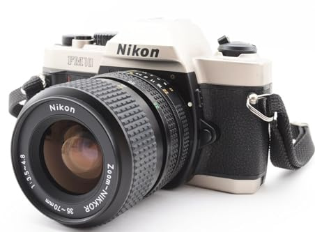 Nikon FM-10 SLR Camera with 35-70mm f/3.5-4.8 Zoom Lens (Renewed)