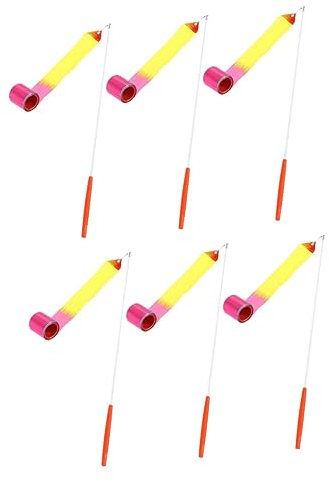 Toddmomy 6 Stück 4 Spielzeug Für Kinder Spielzeug Für Kinder Jungen Kinderspielzeug Kinderspielset Lernspielzeug Gymnastik-Luftschlangen Turnhallenband Rhythmisches Band