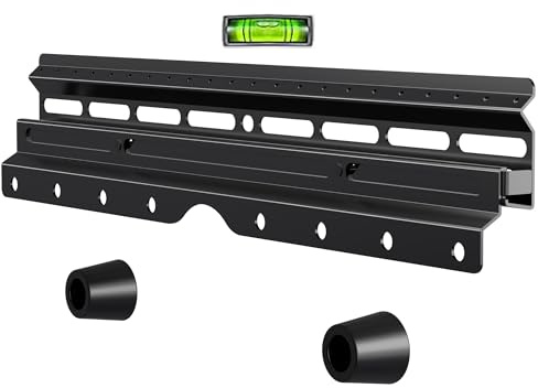 XINLEI No Stud TV Wall Mount, Drywall Studless TV Hanger for Most 12-55 inch Flat Screen TVs, Holds up to 100lbs, No Drill, Easy Install (MF81)