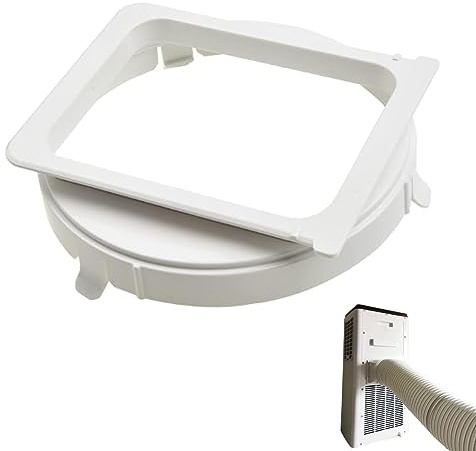 Portable Air Conditioner Exhaust Hose Adapter 5.91x5.91inch Replacement Air-conditioning Duct Tube Pipe Connector Fitting Interface, Square hose
