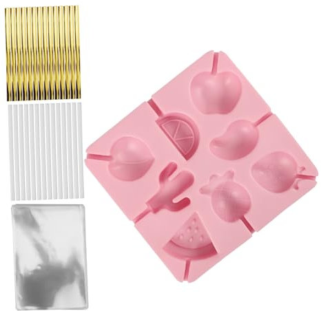 LALADEFIEE Moule À Sucettes en Silicone avec d'emballage pour Gâteau Au Chocolat pour Pâtisserie Maison Et Artisanat