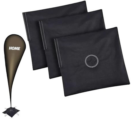 Generisch Sandbeutel für Flaggenmast, Sandbeutel für Flaggen - 3X Federflagge Pole Basis Sandgewicht - Hochleistungssichere Accessoires für Geschäftsveranstaltungen im Innen- oder Outdoor -Festivals