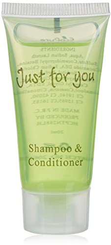 Reise-Pflegeartikel - Just for You Shampoo und Spülung (100 Stück), Inhalt: 20 ml, Hotel-Mini-Shampoos und Spülungen, REACH-konform, Duftend, Hotel-Gratisartikel, B&B, GF948