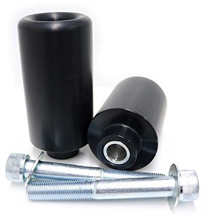 Shogun USA Made Hon CB300F CB 300 F 2015 2016 2017 2018 Black No Cut Frame Sliders Fits ABS & NON ABS Models - 750-3129