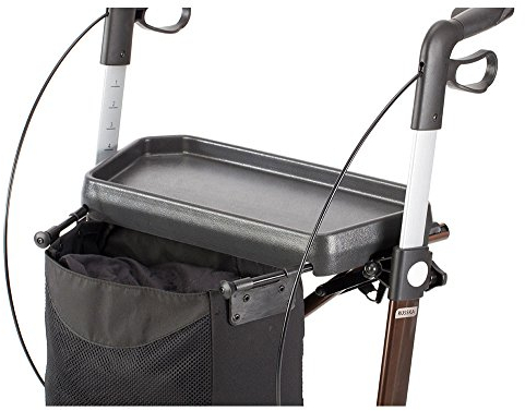 Russka Tablett Rollator Vital schwarz