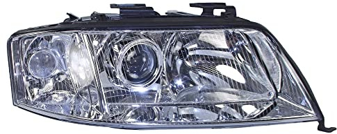 BESTPRICE 1x Xenon-Scheinwerfer Hauptscheinwerfer vorne rechts D2S / H7 Frontscheinwerfer ohne Stellmotor, Kompatibel mit A udi A6 C5 (4B2), A6 C5 Avant (4B5)