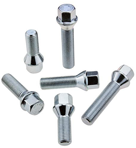 10x Radschrauben Radbolzen M14x1,5 Kegel Kegelbund SW17 Längenauswahl 24 26 28 30 35 40 45 50 55 60mm (55 mm)