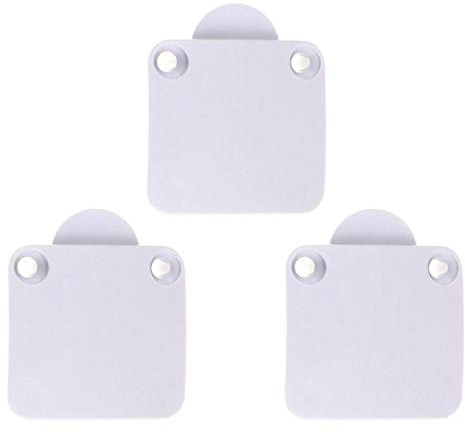 3x Schranktür Schalter 12-24 Volt weiß - Druckschalter/Schalter für z.B. Küchenschranktür, Türen uvm.