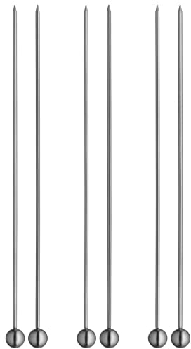 WMF Basic Fruchtspieße, 2 Stk., 24,5 cm, Edelstahl, Silber, Spülmaschinenfest