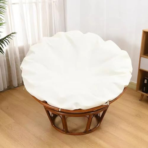 TENAGE Housse de Coussin Papasan, Housse de Coussin de Chaise Papasan résistante à l'eau, Housses de Chaise Papasan faciles à Nettoyer avec Fermeture éclair en intérieur et en extérieur