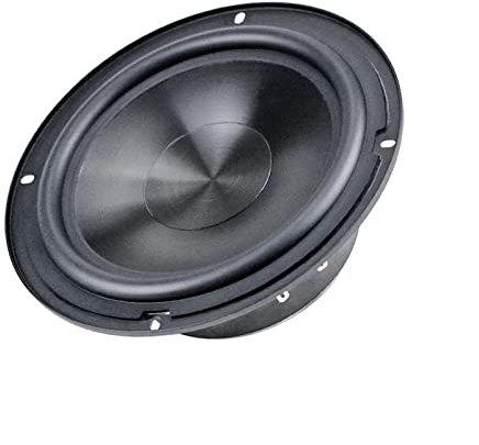 RZQMPV HiFi 6.5 Pièce Woofer Subwoofer Subwoofer Bass Haut-Parleur 8OHM 60W PP Cône for Pilote Audio de bibliothèque 1PC Enceinte bibliothèque