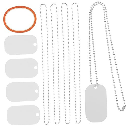 HOODANCOS Haustier-id-tags Sublimation Blank Dog Tags Aluminium Wärmeübertragung Für Zubehör