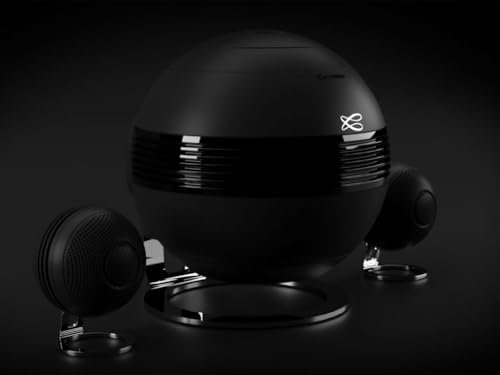 Cabasse The Pearl Keshi System 2.1 Black Sistema de Sonido de Alta fidelidad 2.1, Esfera Negra con Altavoces