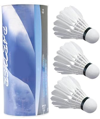 FVPKYUR 3 stycken badmintonboll hög hastighet, träning badmintonbollar