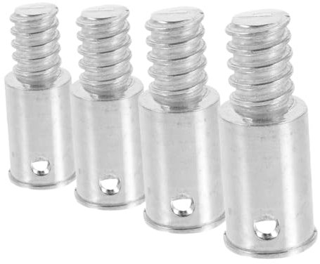 Ipetboom 4stücke Gewindespitze Für Stiele Adapter Für Besenköpfe Austauschbare Spitzen Haushaltsreinigungswerkzeuge Verlängerungsstangen-adapter Passend Für Moppstangen Und
