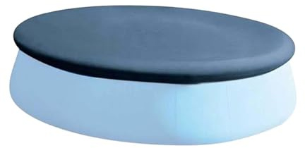 JISADER Cubierta de Piscina Plegable, fácil de Instalar, Resistente al Agua, Protector Solar para Piscinas elevadas, para jardín, hogar, Invierno.