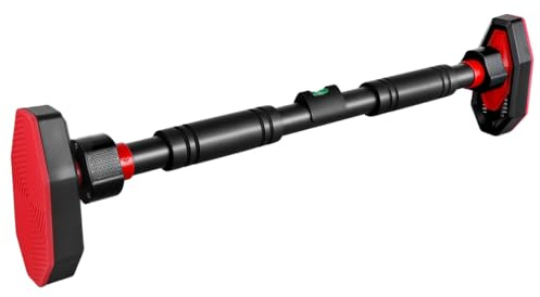 JOINPAYA Wall Mounted Pull up Bar for Door Frame Non-slip Handle Bars, Adjustable 65-100cm Telescopic Exercise Equipment for Home Strength Training and Fitness Workouts