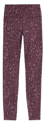 Marks & Spencer Leggings de Yoga Go Balance Estampados con Detalle Cruzado en la Cintura para Mujer, Ajuste Normal, Cintura Elástica, Antibacterianos