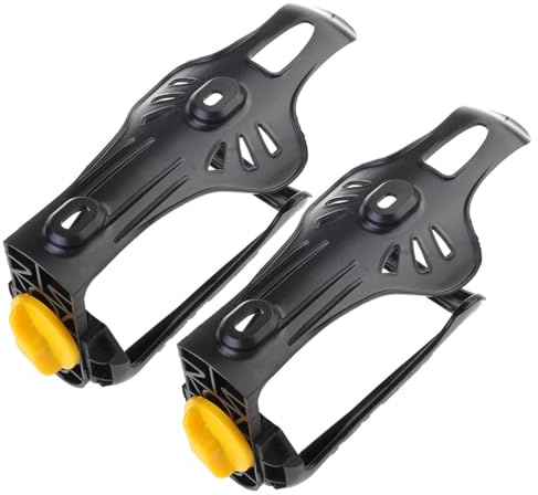 FUNOMOCYA 2 Stück Verstellbarer Fahrrad Flaschenhalter aus Leichtem Kunststoff für Trinkflaschen Einfache Montage an Lenker und Sattelstütze Passend für Mountainbike Rennrad und Klapprad