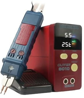 801D Storage Capacity Spot Welding Machine 12KW Battery Welder 0.2mm Pure Nickel .1-0.3mm 1800A for DIY Use