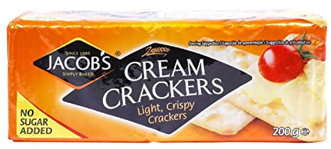 Jacobs Cream Cracker 200g (3 Pack)