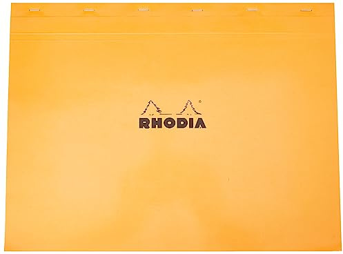 Rhodia 38200C Notizblock DotPad A3+ (42x31,8cm,) 80 Blatt kariert Orange
