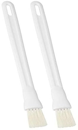 Metaltex 252308 Pennello da pasticceria con manico in plastica, 20 x 15 x 7 cm, 2 pezzi, Bianco