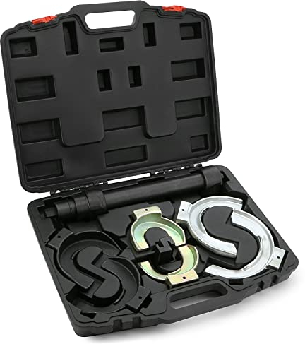 YATO YT-2536 - intercambiables compresor de muelles y de eliminación de 7pcs herramientas de horquilla