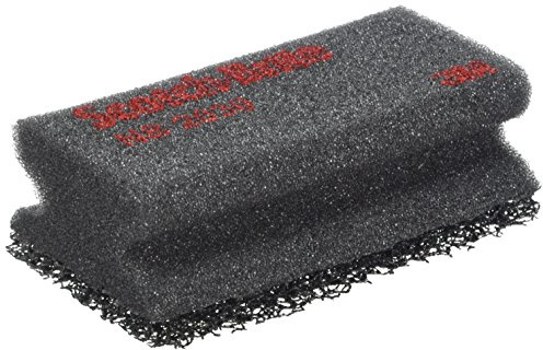 Spugna per piastre e griglie Scotch-Brite salvadita nero/nero