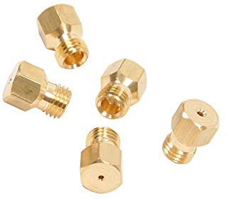 Erdgas Jet Set - 5 Brenner Kochfeld Injektor Düse Umbausatz 77 2x104 129 150