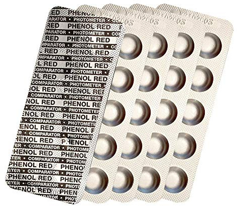 harren24 Testtabletten für Photometer PhRed elektrischer Wassertester Made in Germany (50)