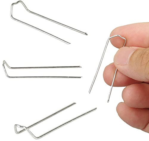 150 Stück U-förmige Stecknadeln mit Blumenmuster, 4,6 cm Grünnadeln für Schaumstoffkränze, Blumenstraußpflanzen, Farnmoos – Metall-Bastelplektren