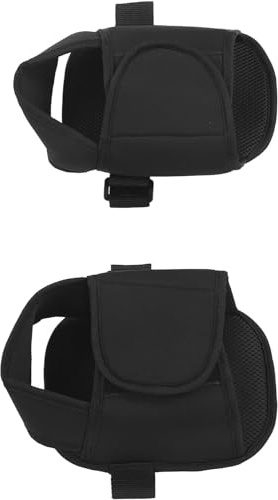 Zapatos Antideslizantes para Silla Ruedas con Correas Fijación Ajustables, Zapatos De Sujeción De Seguridad Correa De Protección Fija Accesorios para Sillas De Ruedas