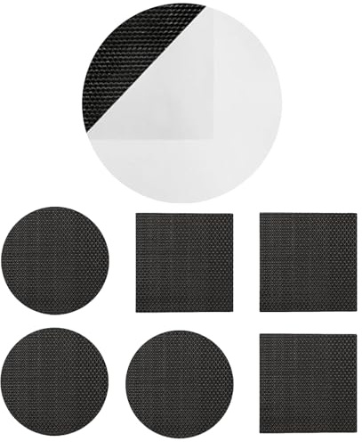 Trampolin Reparaturset Sprungtuch, Flicken Selbstklebend Stoff, Runde, Quadratische, Rechteckige Reparaturset Für Markisen, Reparatur Patches Selbstklebende Patches wasserdichte Für Trampolin