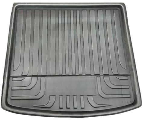 Kofferraummatte Für VW Für Touran 2016-2019 Auto Hinten Boot Liner Fracht Tray Stamm Boden Matte Gummi Kofferraumwanne