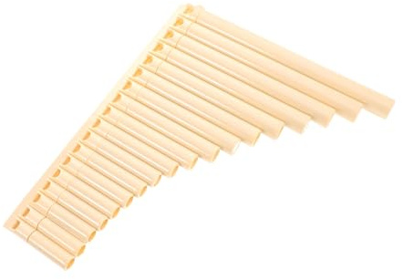 Gatuida Multifunctional 18-pipe Pan Flute Made of Abs Plastic for Beginners and Boys and Girls Learning, Smooth Playing Experience Pan Pipes Instrument for Graduation Season Musical